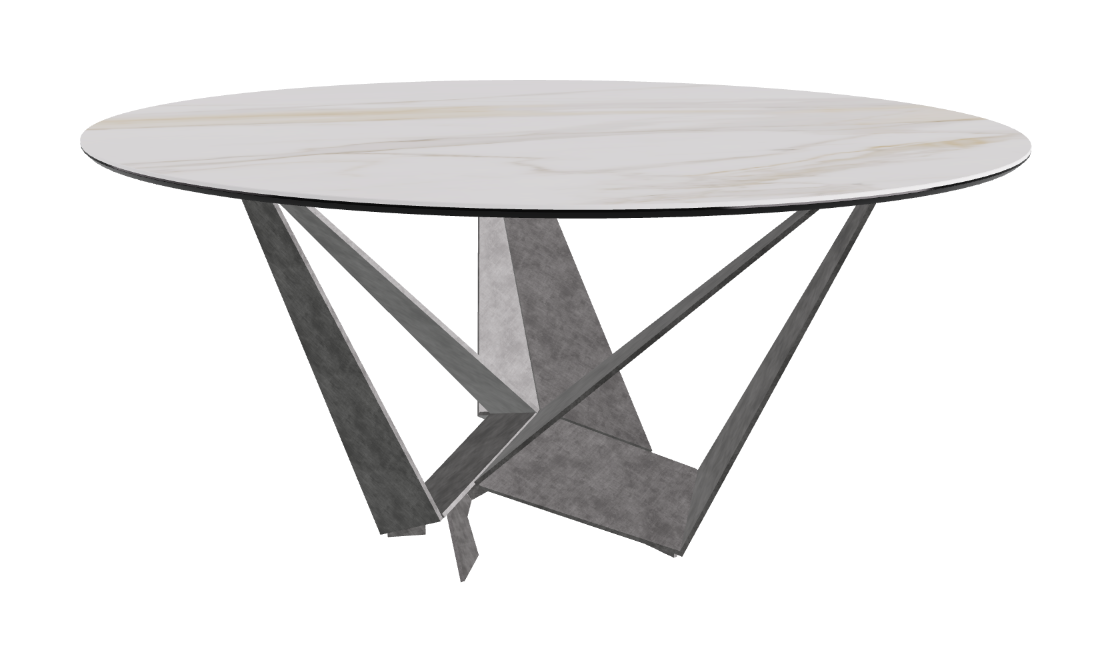 Cattelan Italia Skorpio Keramik Round Dining Table