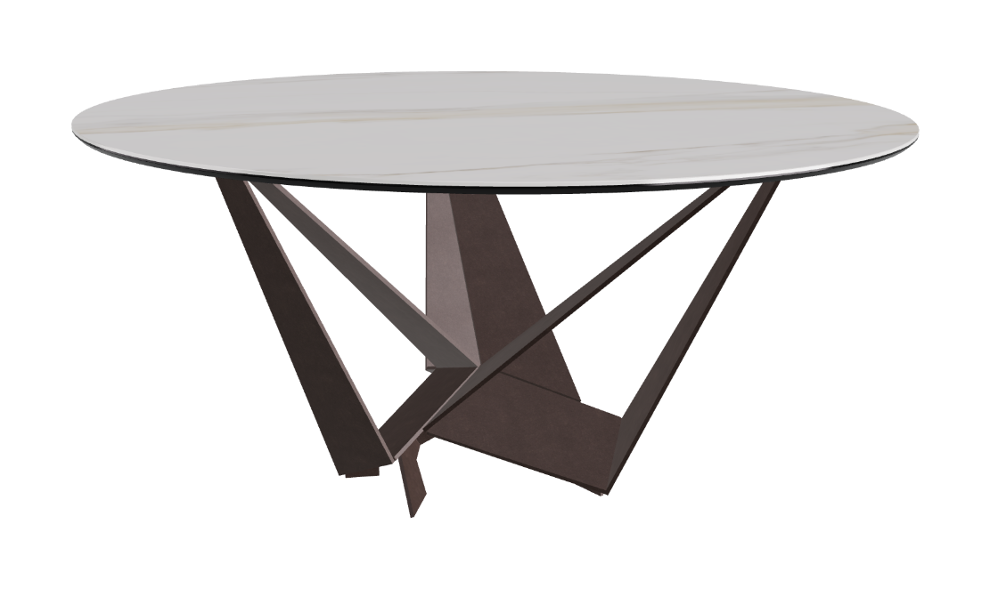 Cattelan Italia Skorpio Keramik Round Dining Table