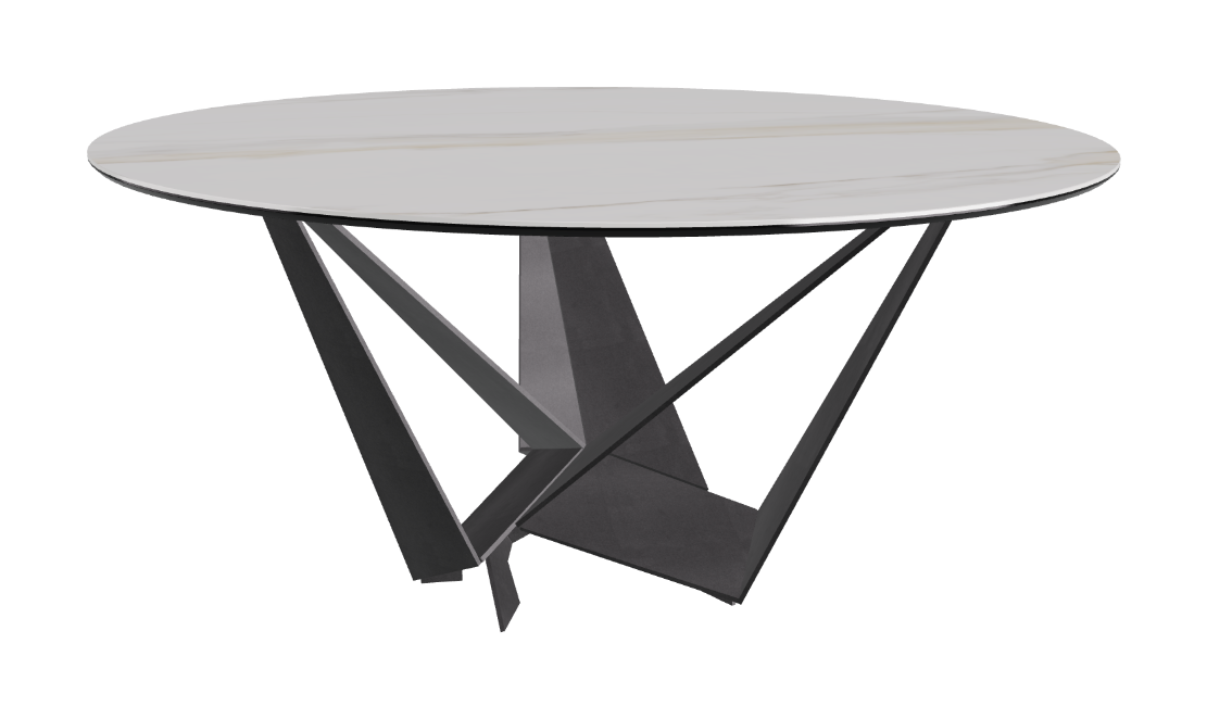Cattelan Italia Skorpio Keramik Round Dining Table