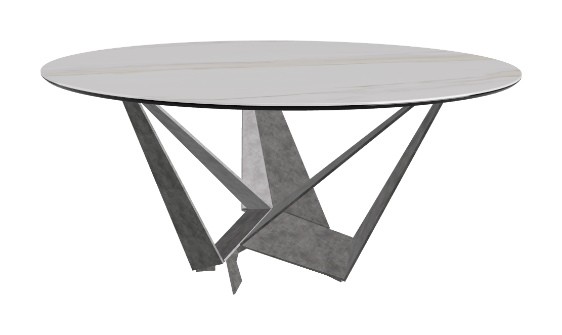 Cattelan Italia Skorpio Keramik Round Dining Table