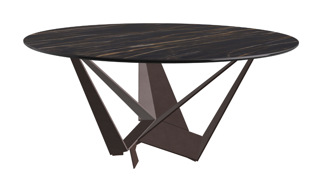 Cattelan Italia Skorpio Keramik Round Dining Table