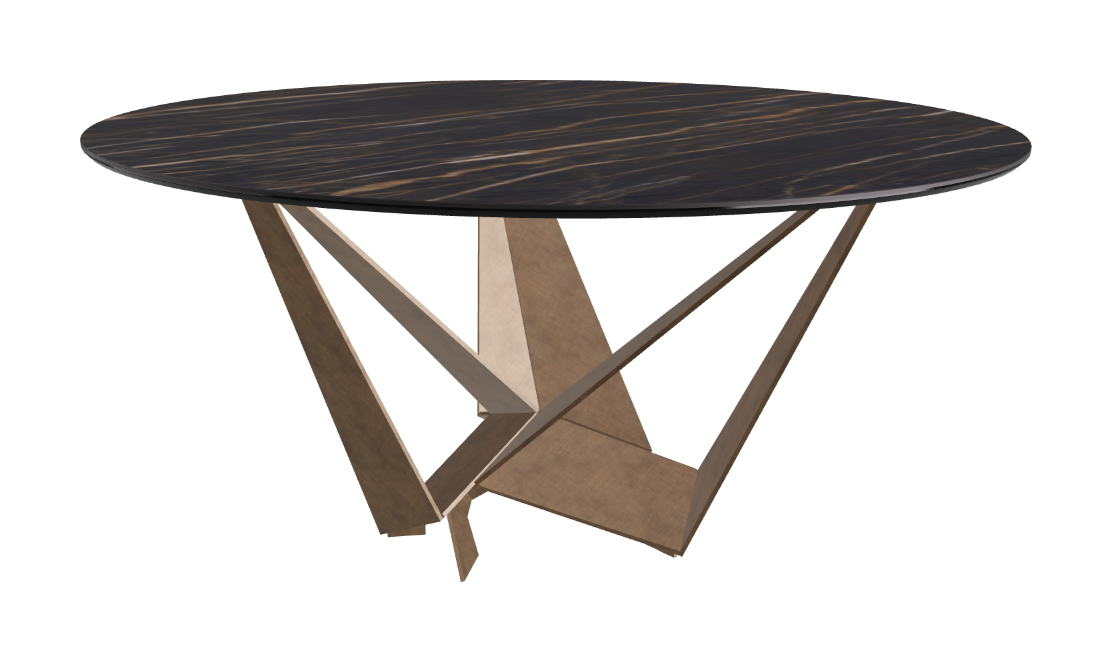 Cattelan Italia Skorpio Keramik Round Dining Table