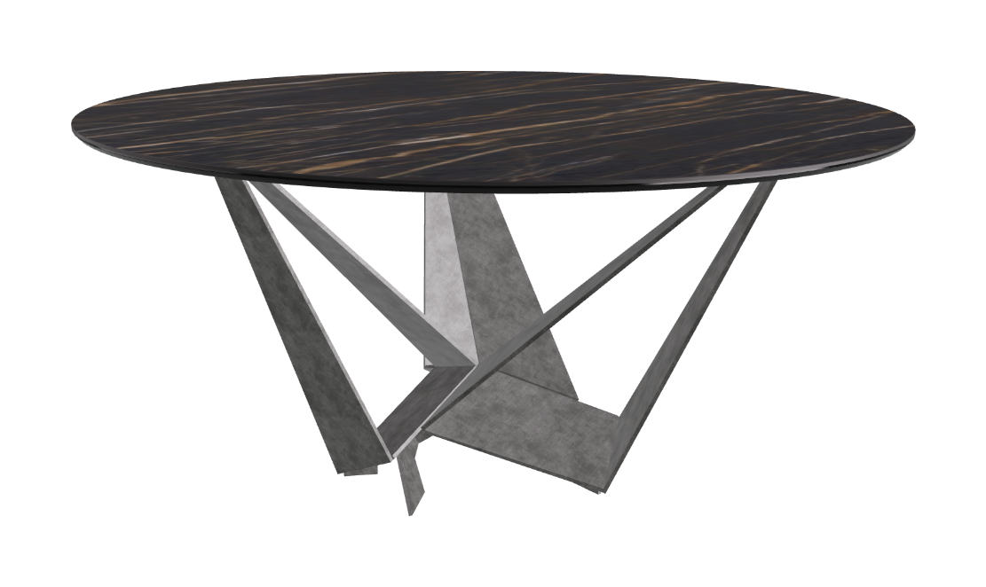 Cattelan Italia Skorpio Keramik Round Dining Table