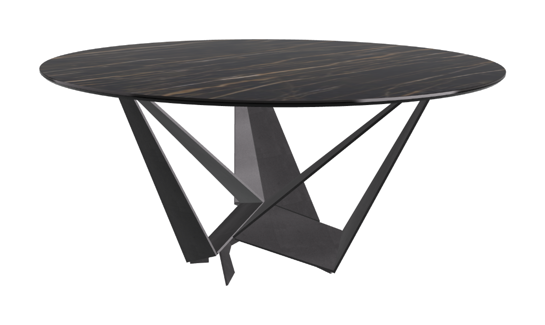 Cattelan Italia Skorpio Keramik Round Dining Table