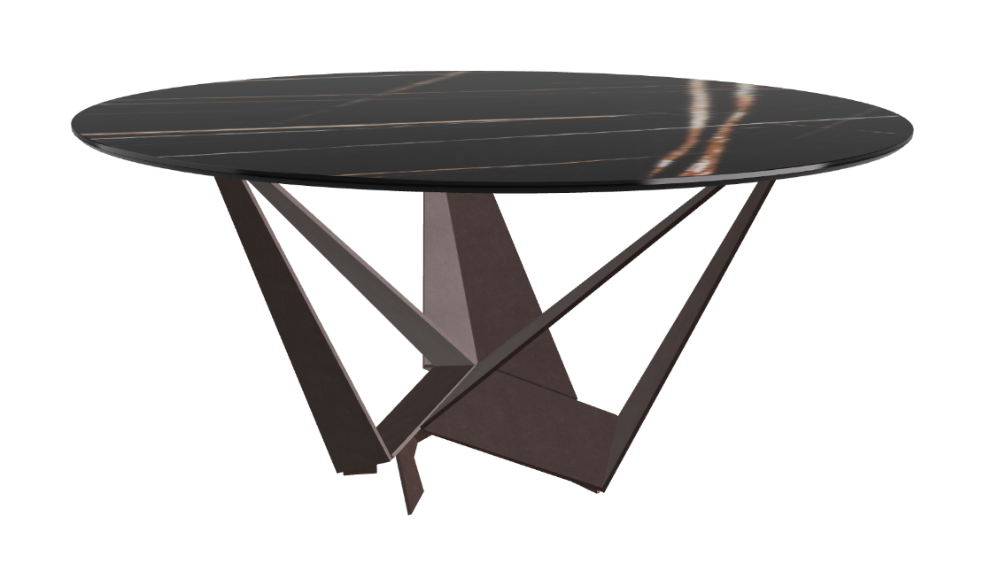 Cattelan Italia Skorpio Keramik Round Dining Table