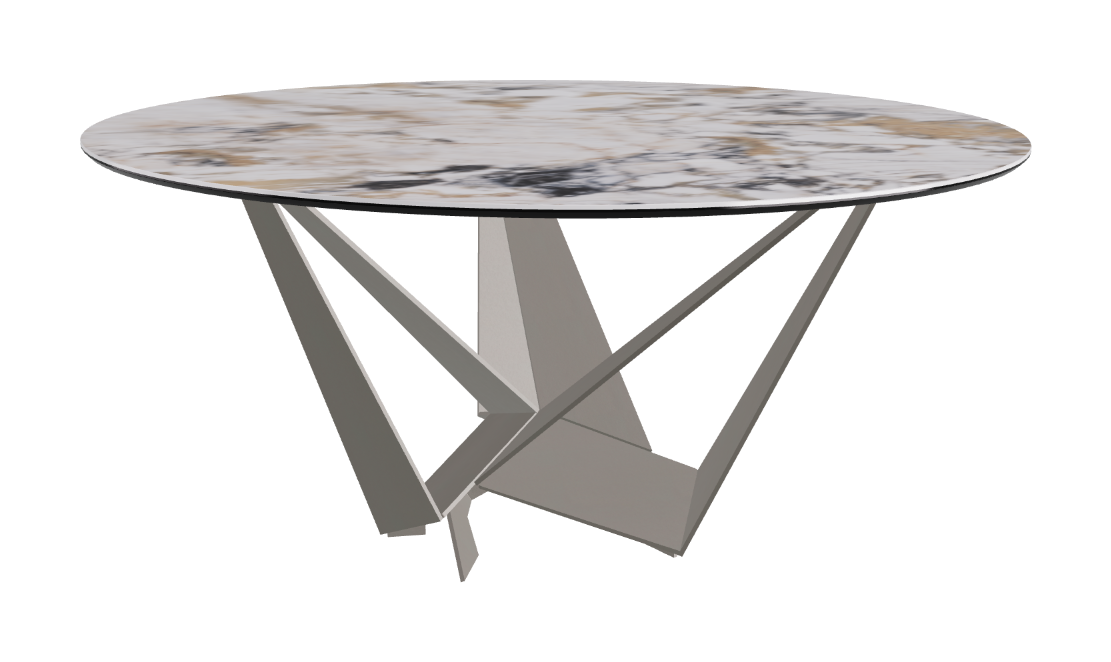 Cattelan Italia Skorpio Keramik Round Dining Table