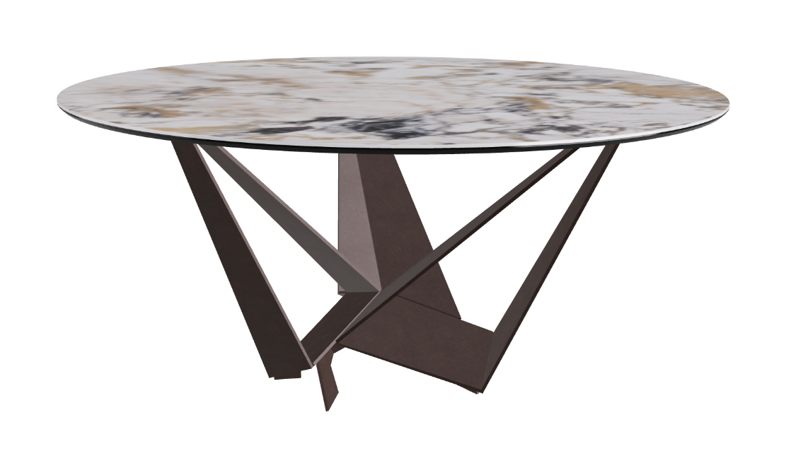 Cattelan Italia Skorpio Keramik Round Dining Table