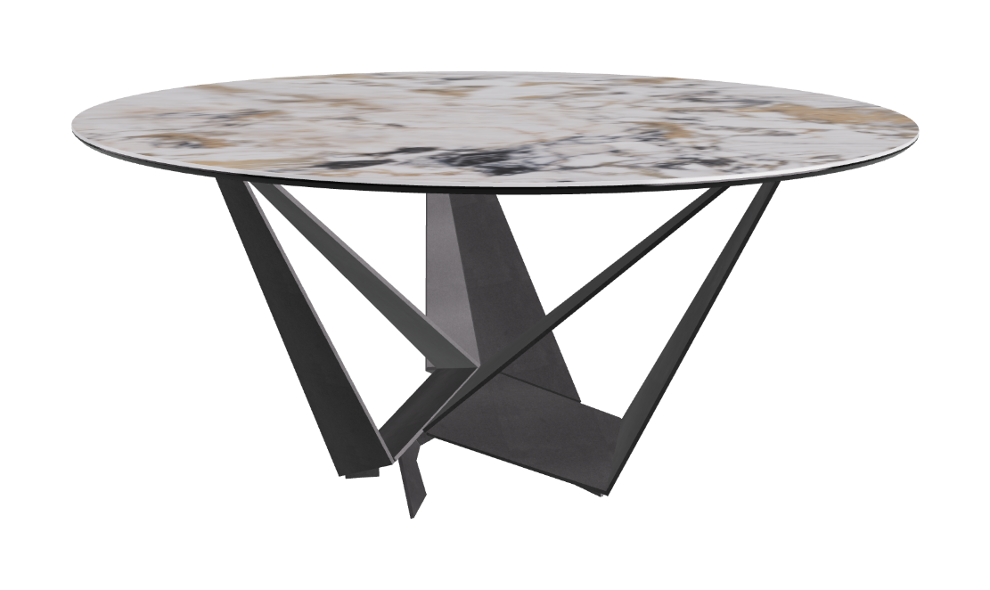 Cattelan Italia Skorpio Keramik Round Dining Table