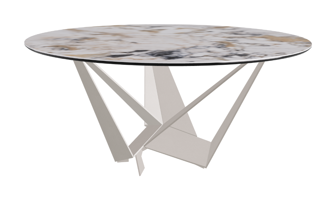 Cattelan Italia Skorpio Keramik Round Dining Table