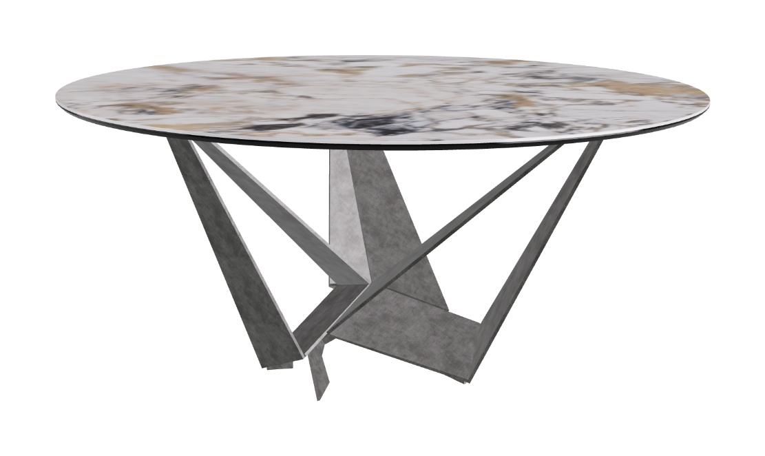 Cattelan Italia Skorpio Keramik Round Dining Table
