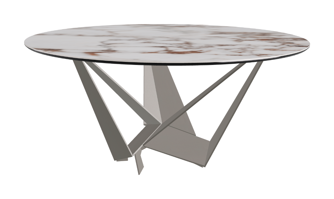 Cattelan Italia Skorpio Keramik Round Dining Table