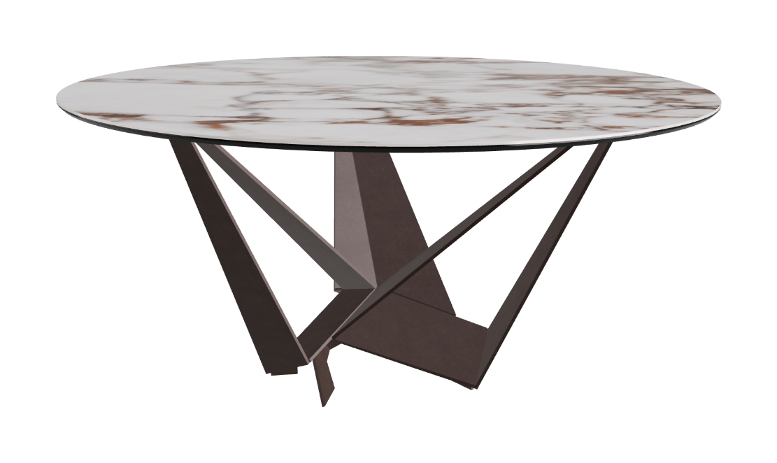 Cattelan Italia Skorpio Keramik Round Dining Table