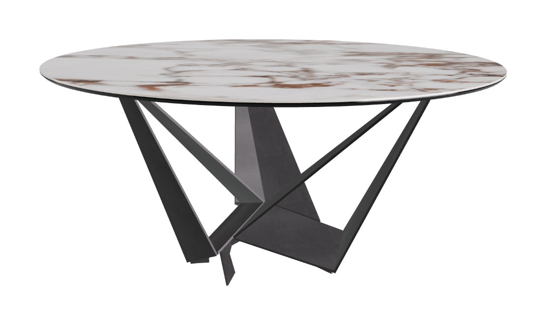 Cattelan Italia Skorpio Keramik Round Dining Table