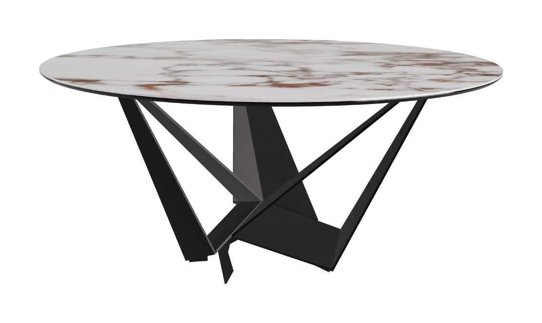 Cattelan Italia Skorpio Keramik Round Dining Table