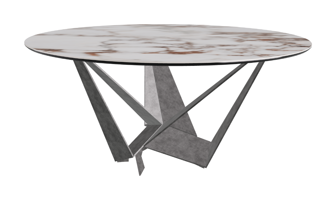 Cattelan Italia Skorpio Keramik Round Dining Table