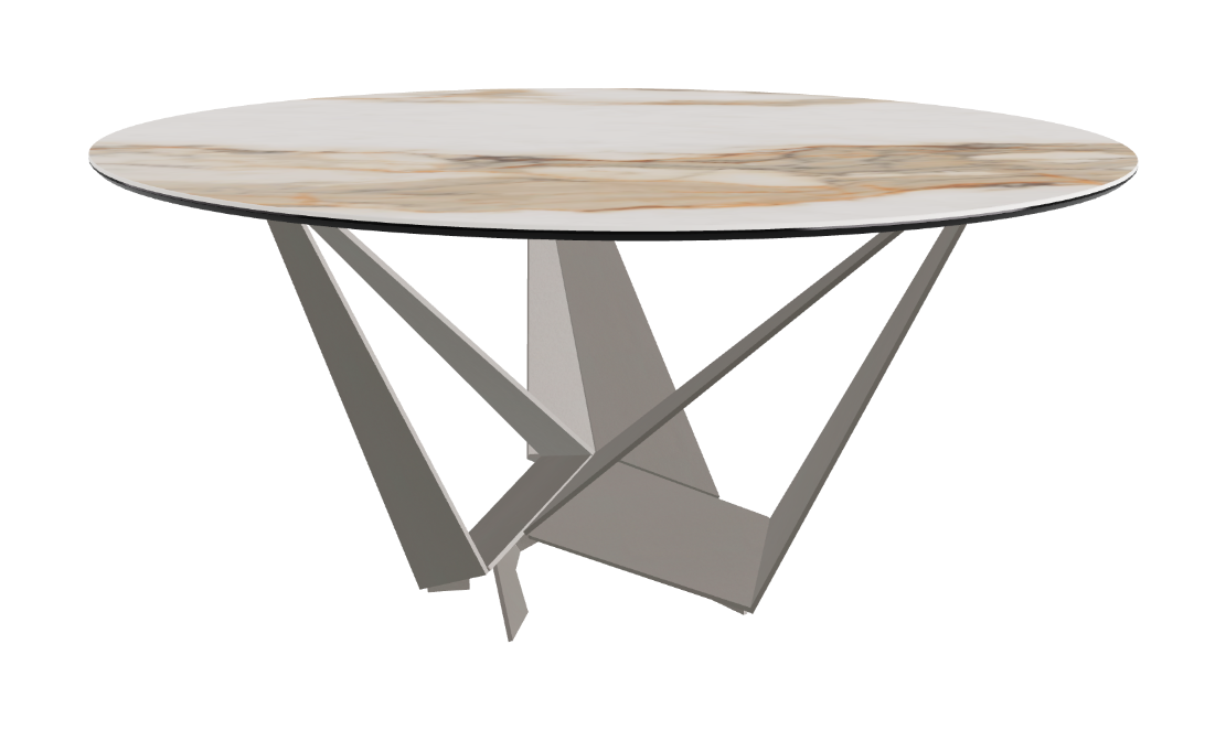 Cattelan Italia Skorpio Keramik Round Dining Table