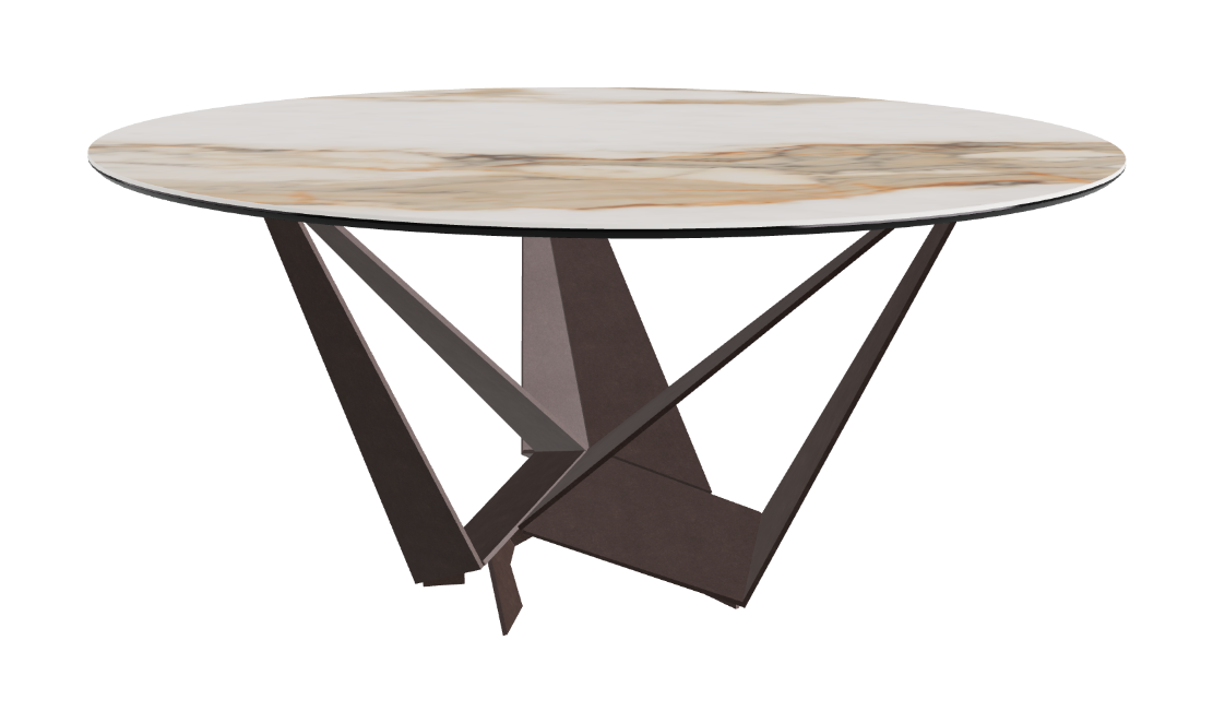 Cattelan Italia Skorpio Keramik Round Dining Table