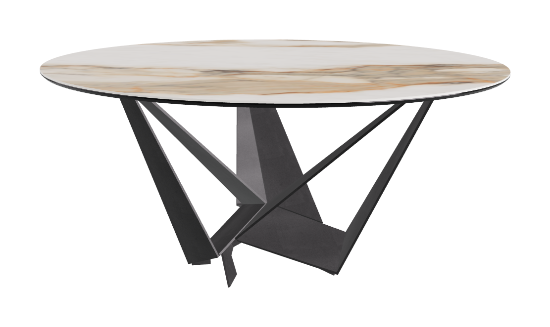 Cattelan Italia Skorpio Keramik Round Dining Table