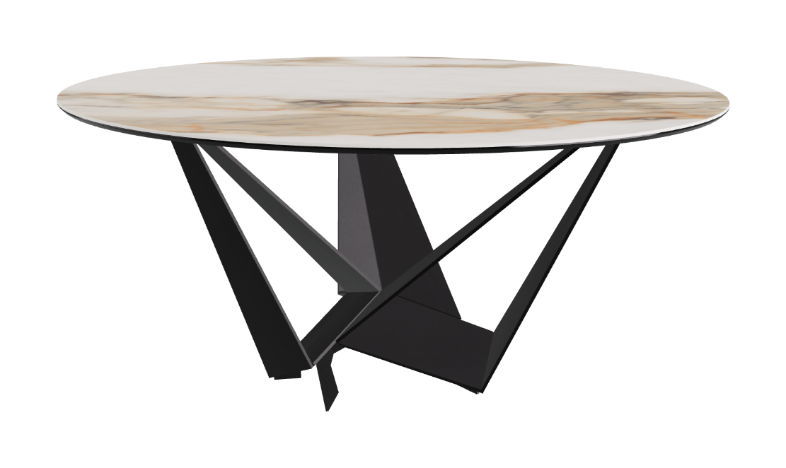 Cattelan Italia Skorpio Keramik Round Dining Table