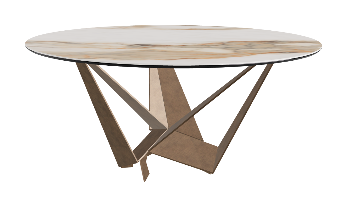 Cattelan Italia Skorpio Keramik Round Dining Table