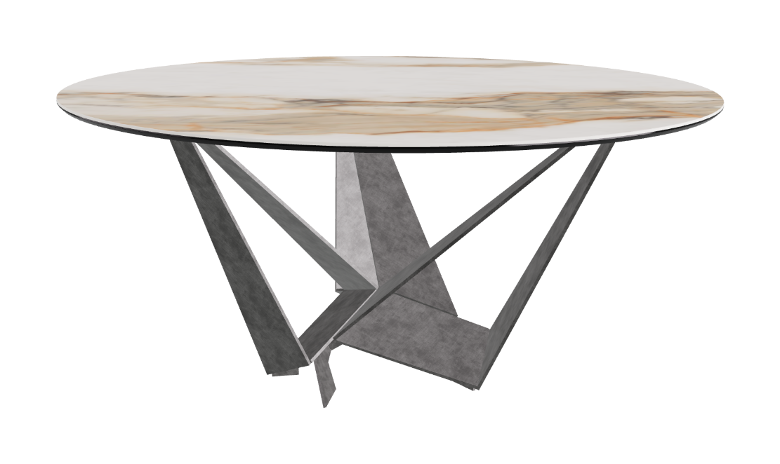 Cattelan Italia Skorpio Keramik Round Dining Table