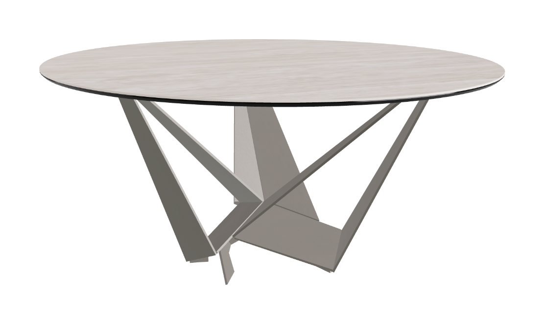 Cattelan Italia Skorpio Keramik Round Dining Table