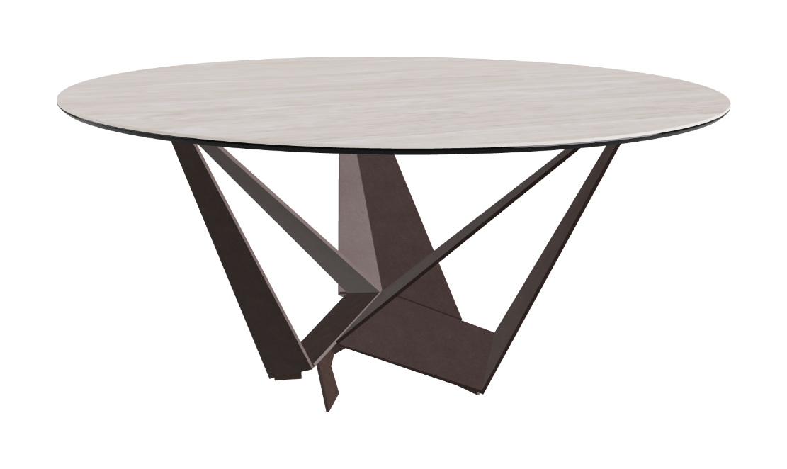 Cattelan Italia Skorpio Keramik Round Dining Table
