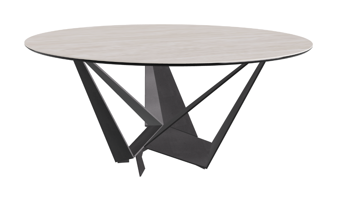 Cattelan Italia Skorpio Keramik Round Dining Table