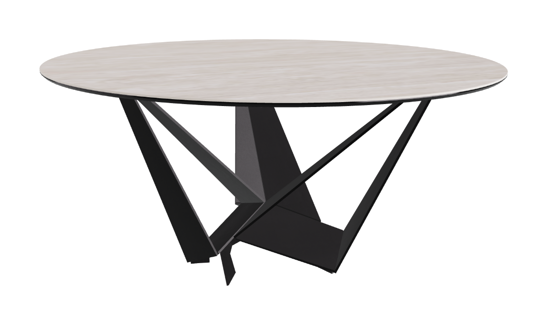 Cattelan Italia Skorpio Keramik Round Dining Table