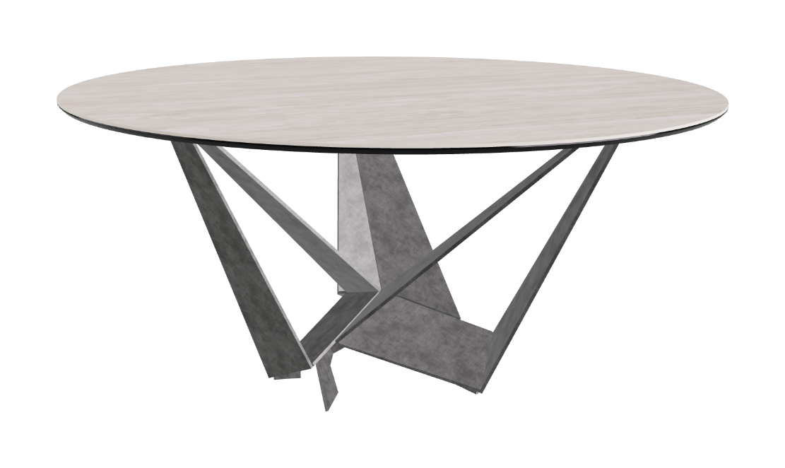 Cattelan Italia Skorpio Keramik Round Dining Table