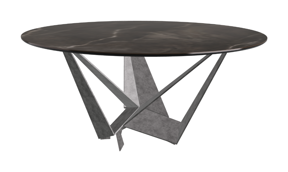 Cattelan Italia Skorpio Keramik Round Dining Table