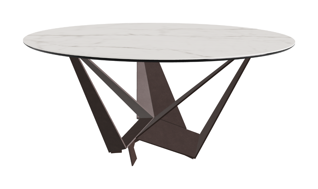 Cattelan Italia Skorpio Keramik Round Dining Table