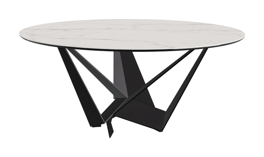 Cattelan Italia Skorpio Keramik Round Dining Table