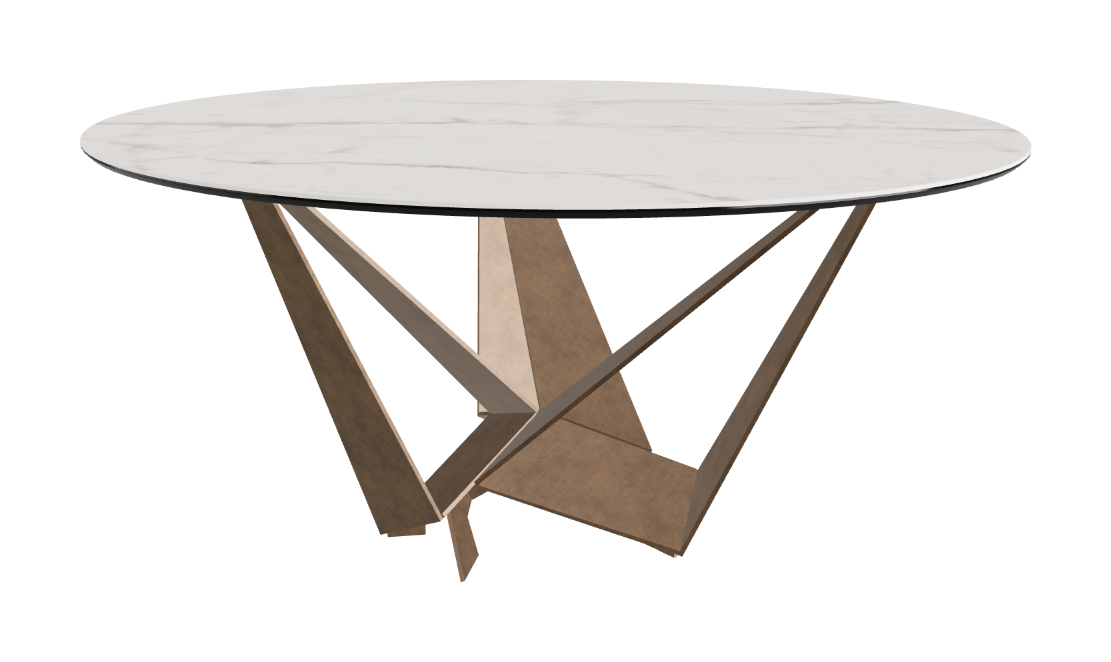 Cattelan Italia Skorpio Keramik Round Dining Table