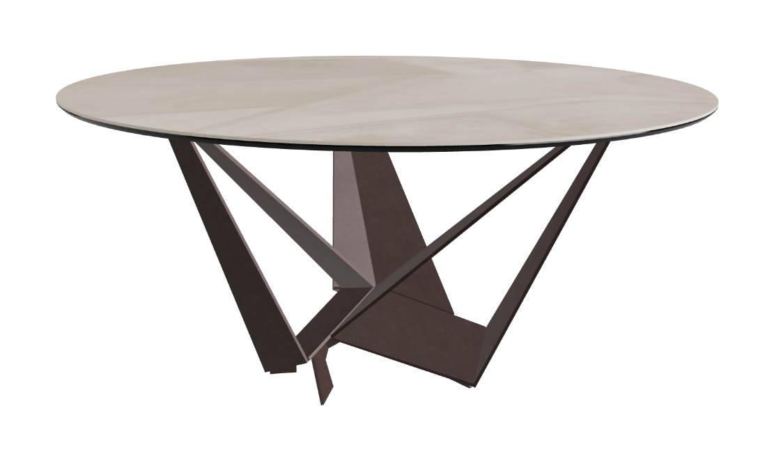 Cattelan Italia Skorpio Keramik Round Dining Table