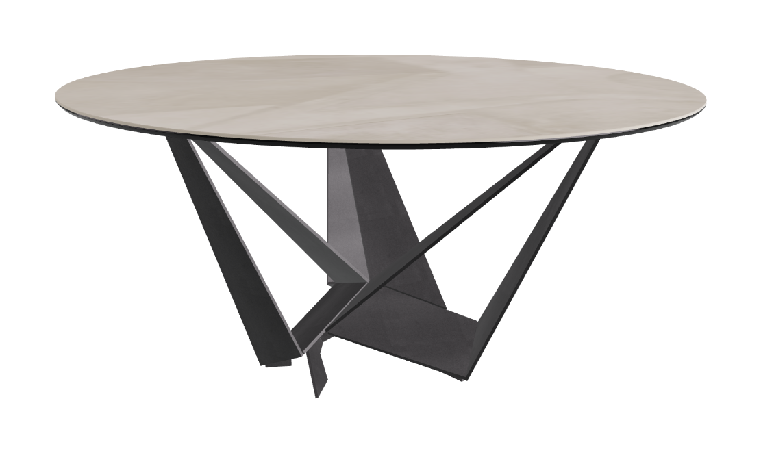 Cattelan Italia Skorpio Keramik Round Dining Table