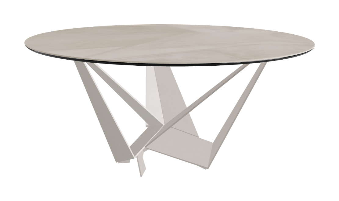 Cattelan Italia Skorpio Keramik Round Dining Table