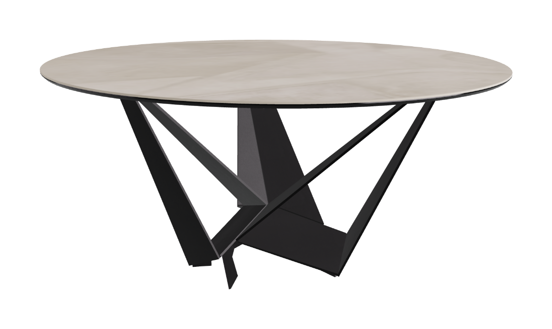 Cattelan Italia Skorpio Keramik Round Dining Table