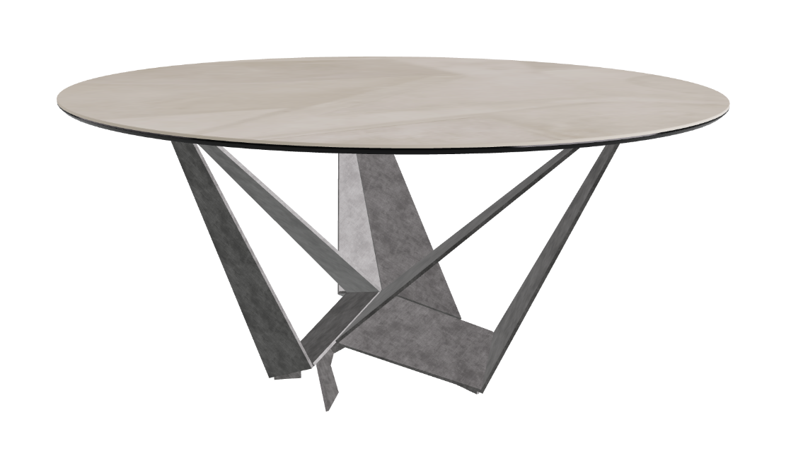 Cattelan Italia Skorpio Keramik Round Dining Table