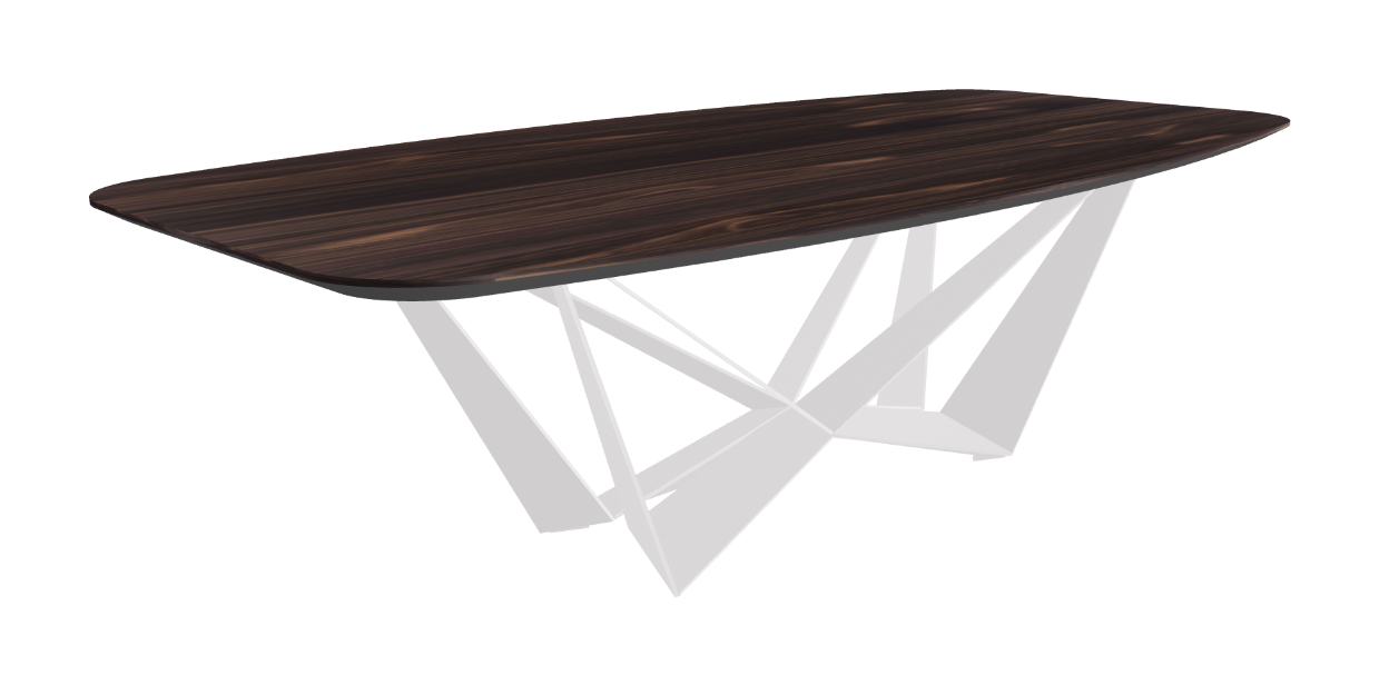 Cattelan Italia Skorpio Wood Barrel-Shaped Dining Table