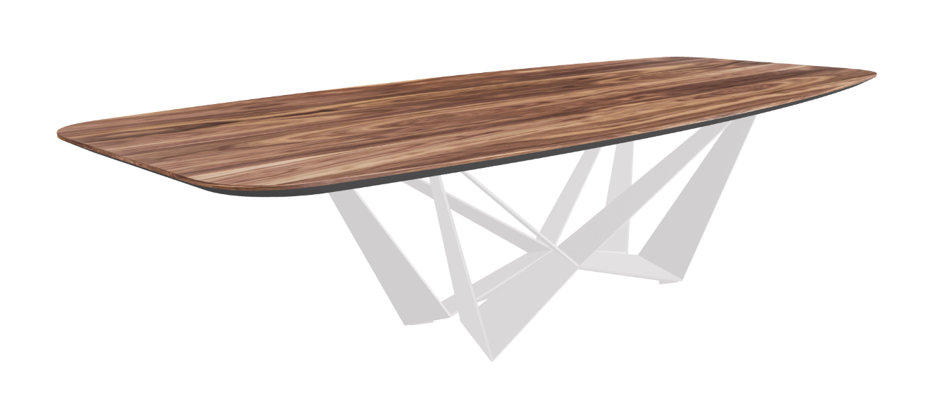 Cattelan Italia Skorpio Wood Barrel-Shaped Dining Table