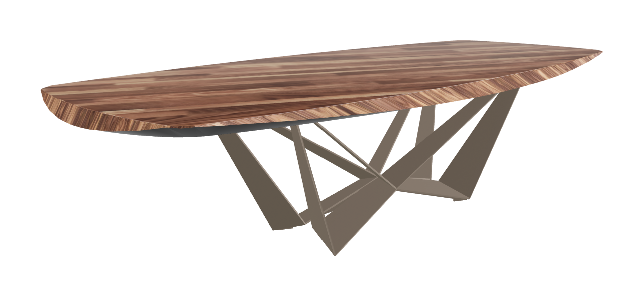 Cattelan Italia Skorpio Masterwood Dining Table