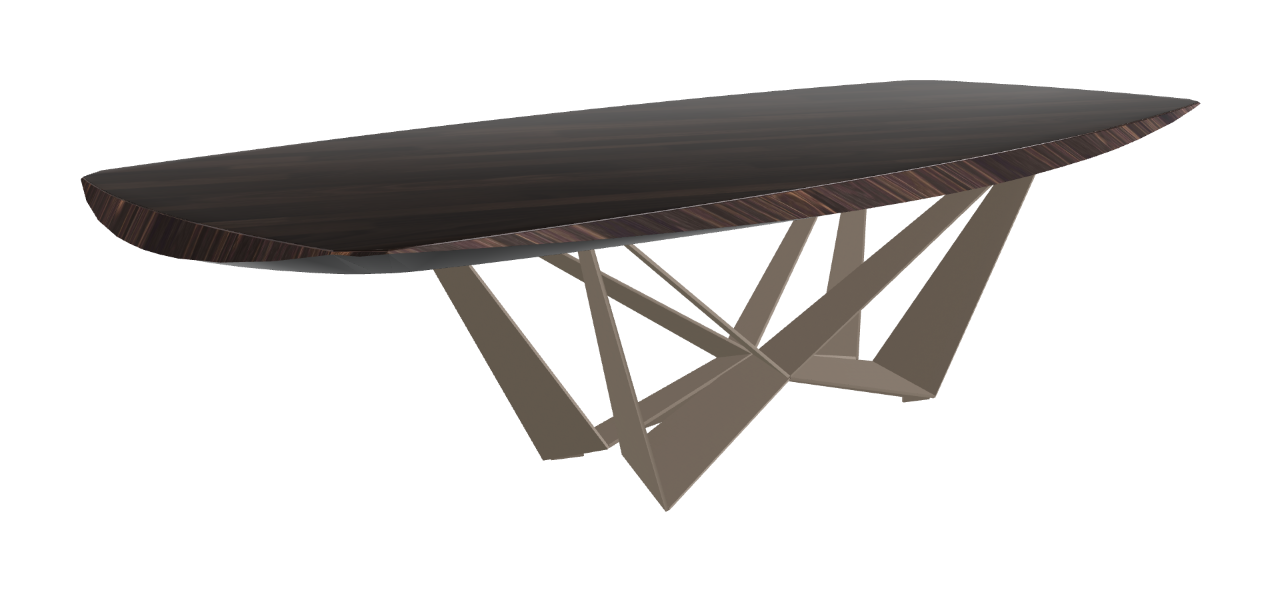 Cattelan Italia Skorpio Masterwood Dining Table