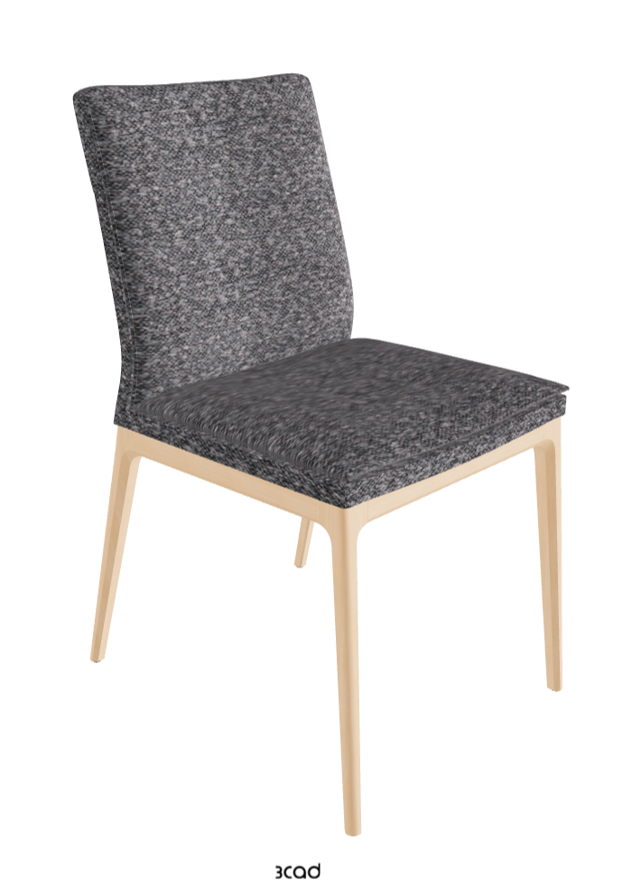 Sofia Dining Chair_Natural Stained Beech_Fabric_B244