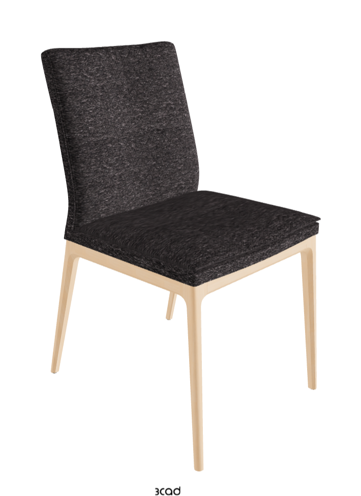 Sofia Dining Chair_Natural Stained Beech_Fabric_B246