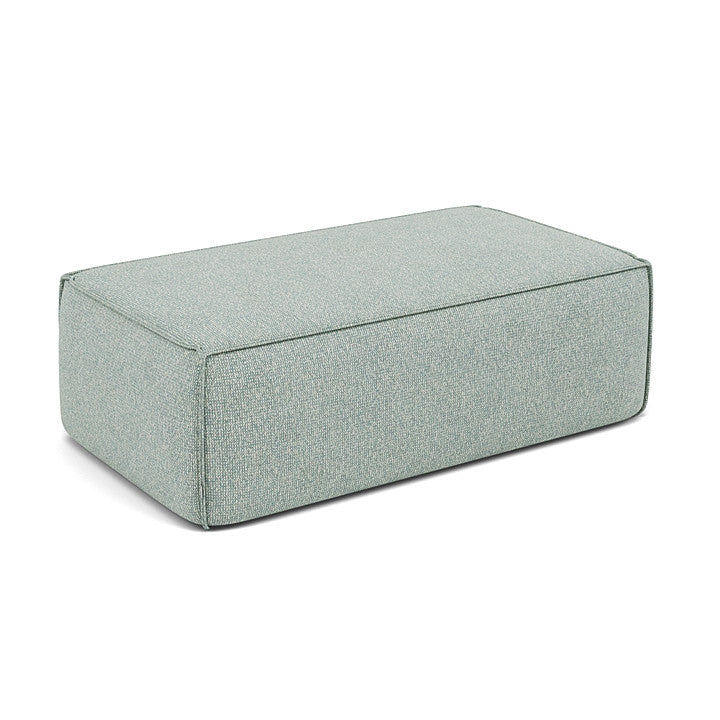 Manutti Touch Rectangular Pouf with 112 cm Width and 65 cm Depth