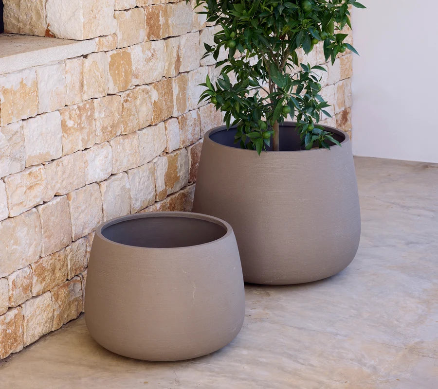 Cane-line Soil planters Round