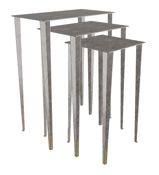 Cattelan Italia Spillo Trio Coffee Table