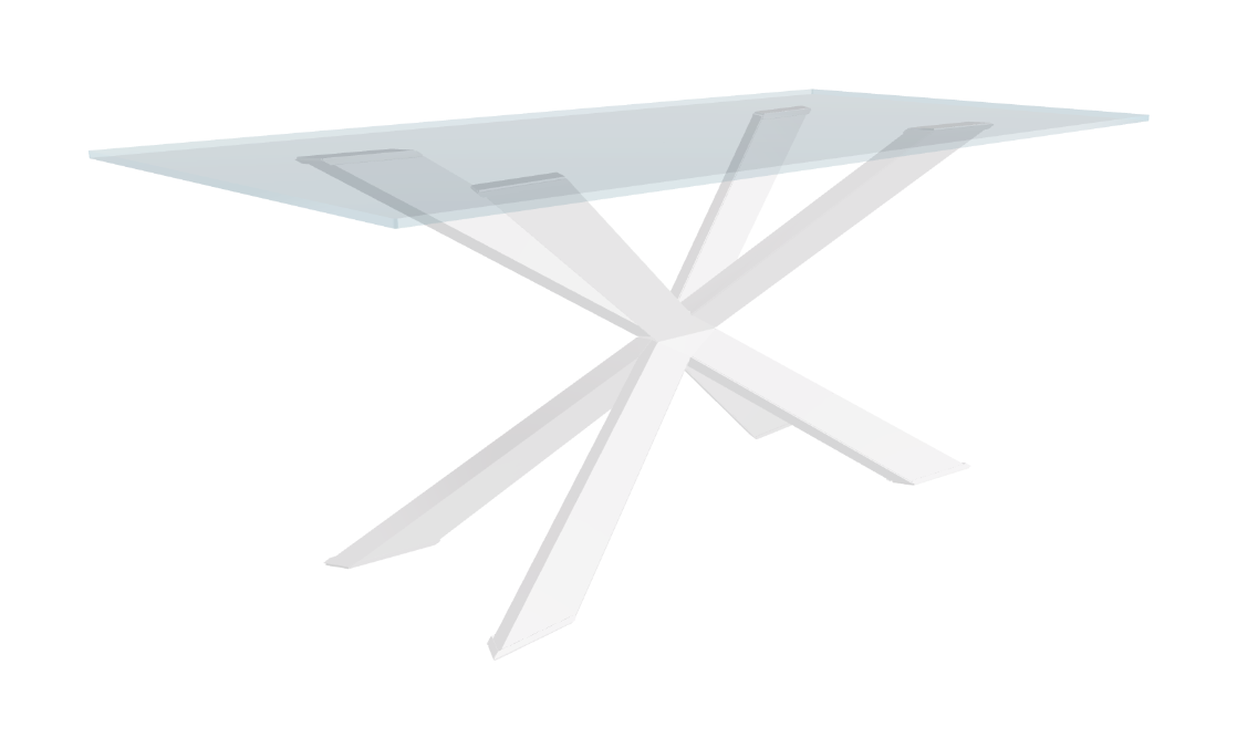 Cattelan Italia Spyder Glass Dining Table