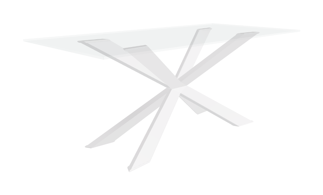 Cattelan Italia Spyder Glass Dining Table